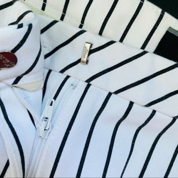 LE Chateau Striped Ankle Pants - Picture 4 of 9